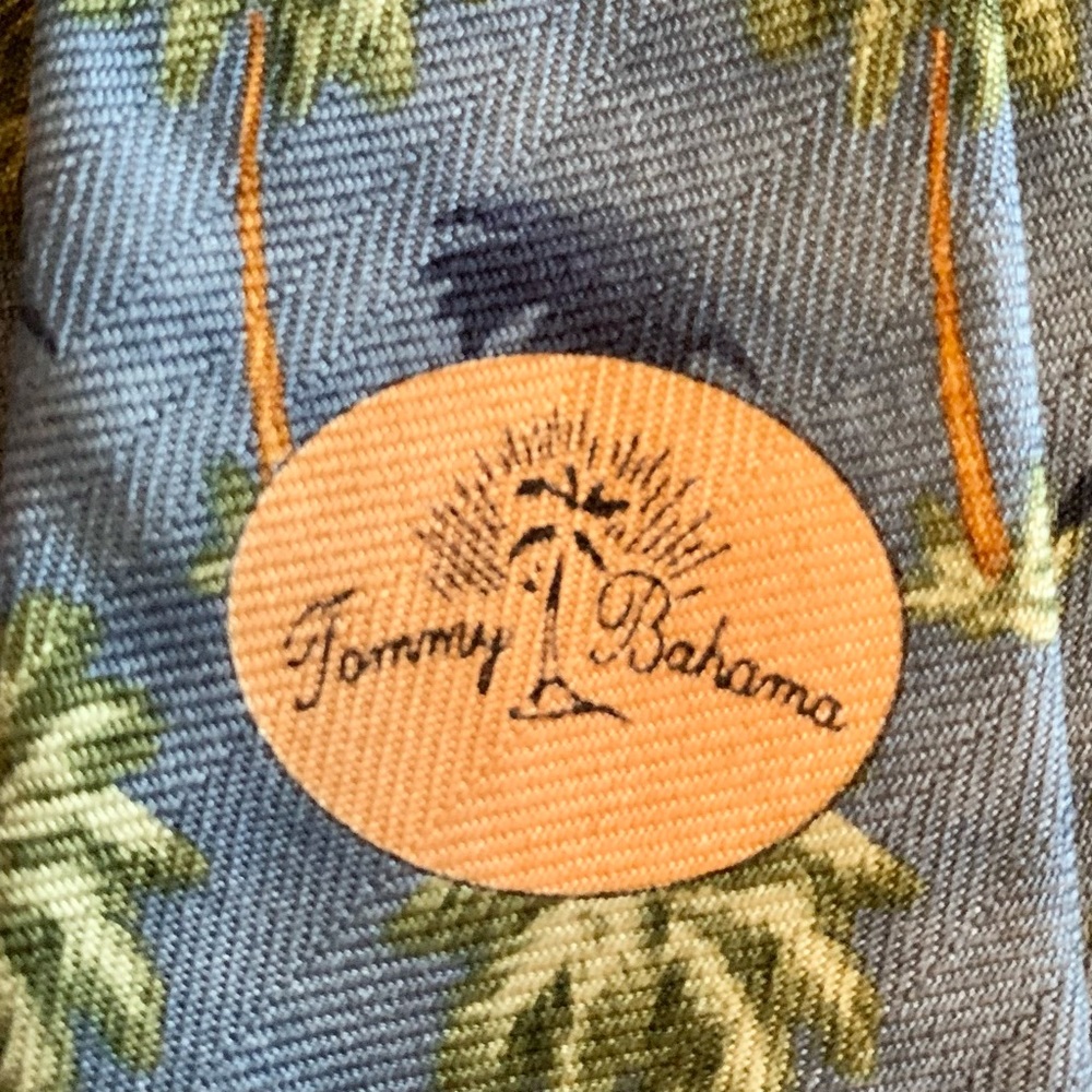 Tommy Bahama Silk Palm Tree Tie - Picture 3 of 7